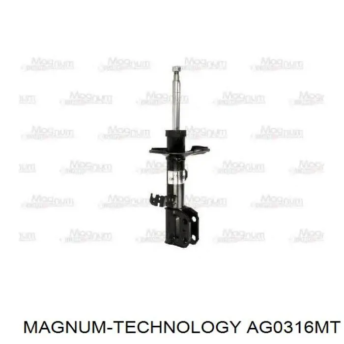 Amortiguador delantero derecho AG0316MT Magnum Technology