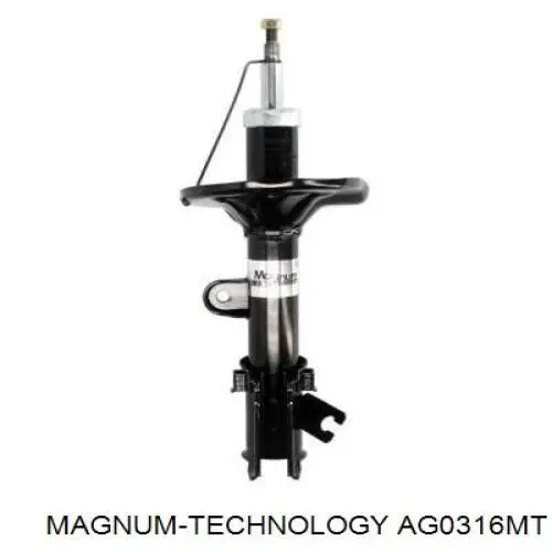 AG0316MT Magnum Technology amortiguador delantero derecho
