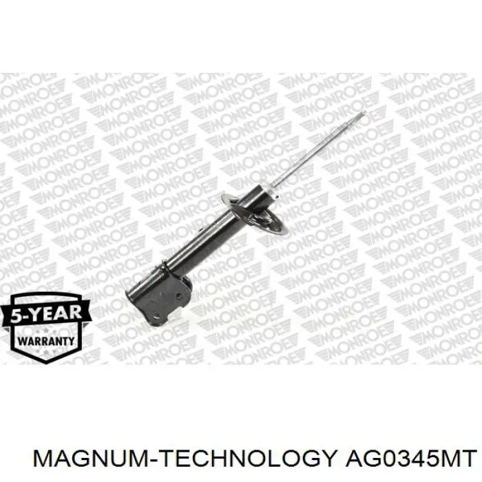 AG0345MT Magnum Technology amortiguador delantero izquierdo