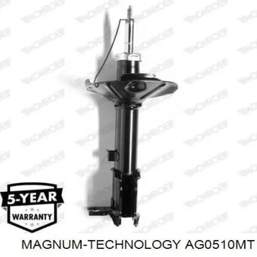 AG0510MT Magnum Technology amortiguador trasero izquierdo