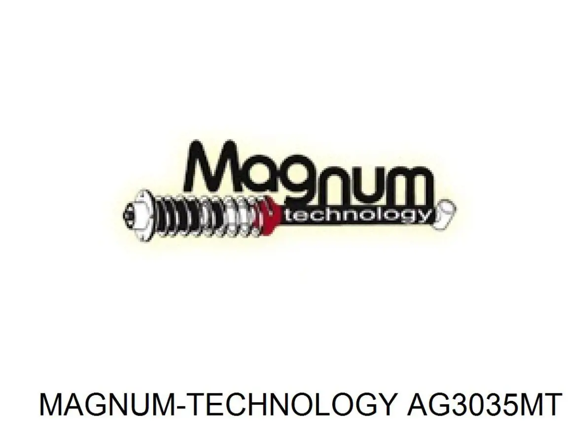 AG3035MT Magnum Technology amortiguador delantero izquierdo