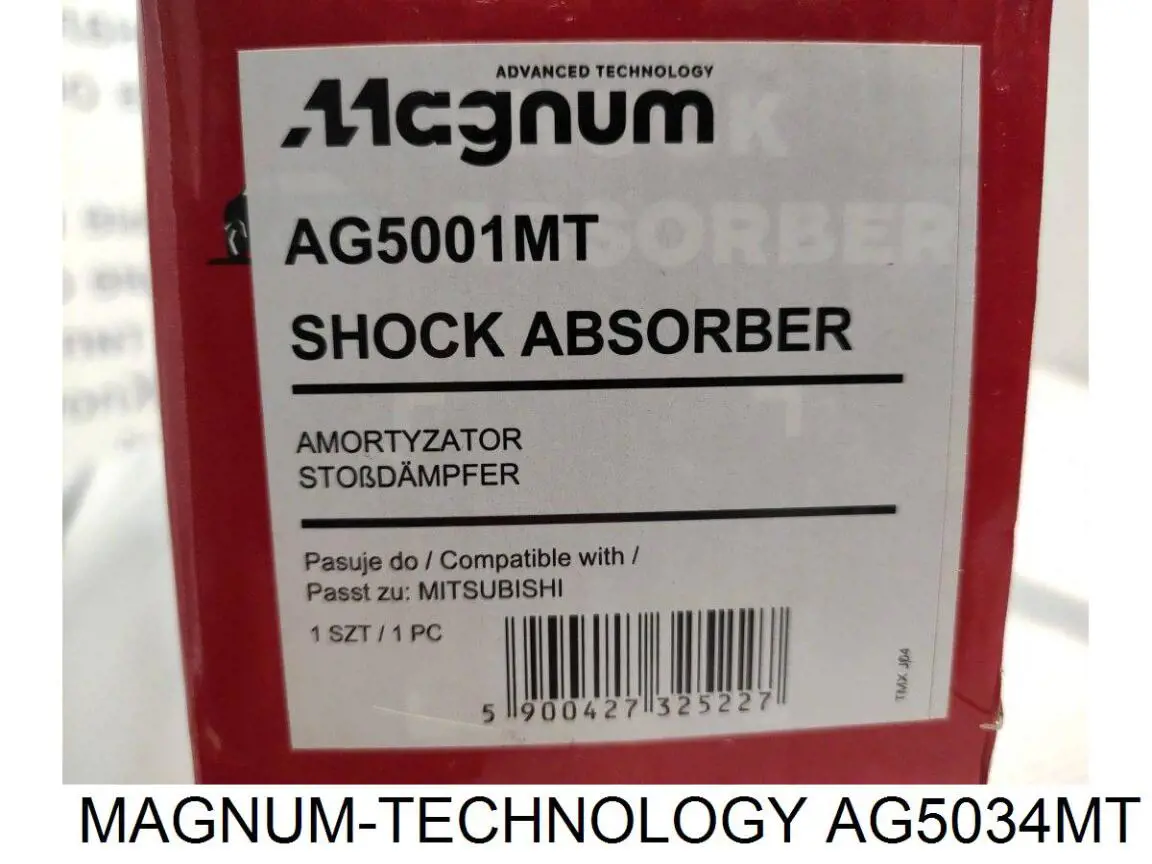 Amortiguador trasero 2802G Magneti Marelli