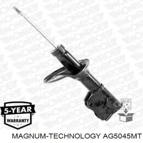Amortiguador delantero derecho 65599 Mitsubishi