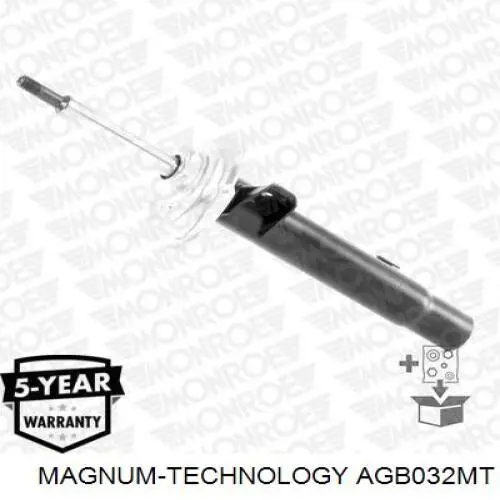 Comprar AGB032MT Magnum Technology Amortiguador delantero derecho