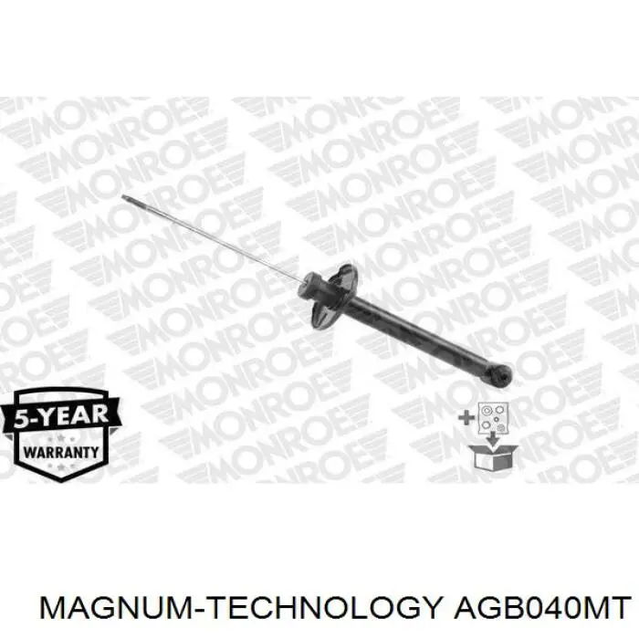 Comprar AGB040MT Magnum Technology Amortiguador trasero