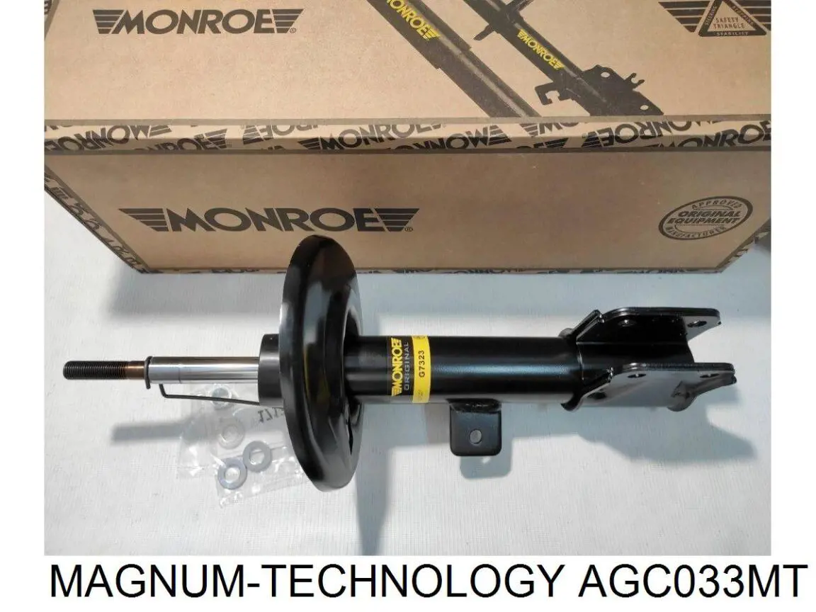 Amortiguador trasero 1612557680 Peugeot/Citroen