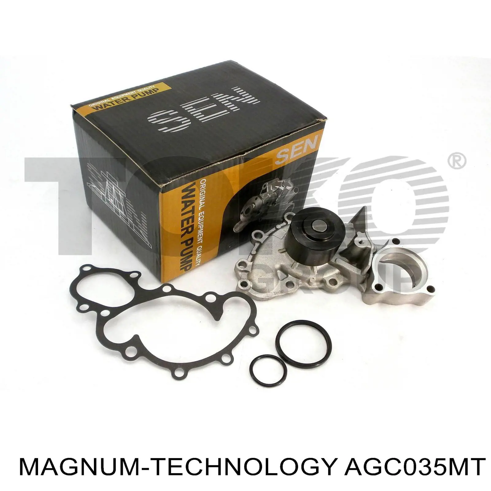 Amortiguador eje delantero izquierda Magnum Technology AGC035MT