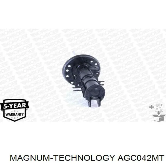 AGC042MT Magnum Technology amortiguador delantero izquierdo