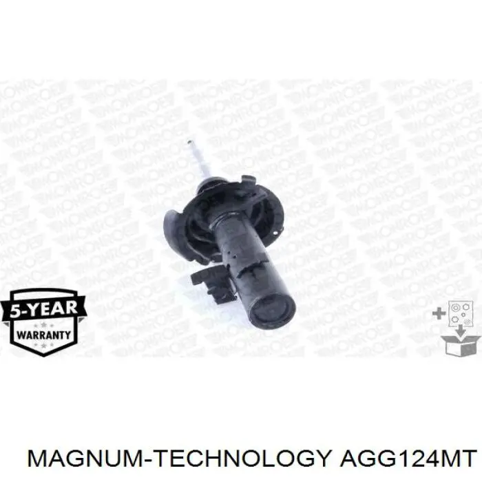 Comprar AGG124MT Magnum Technology Amortiguador delantero derecho