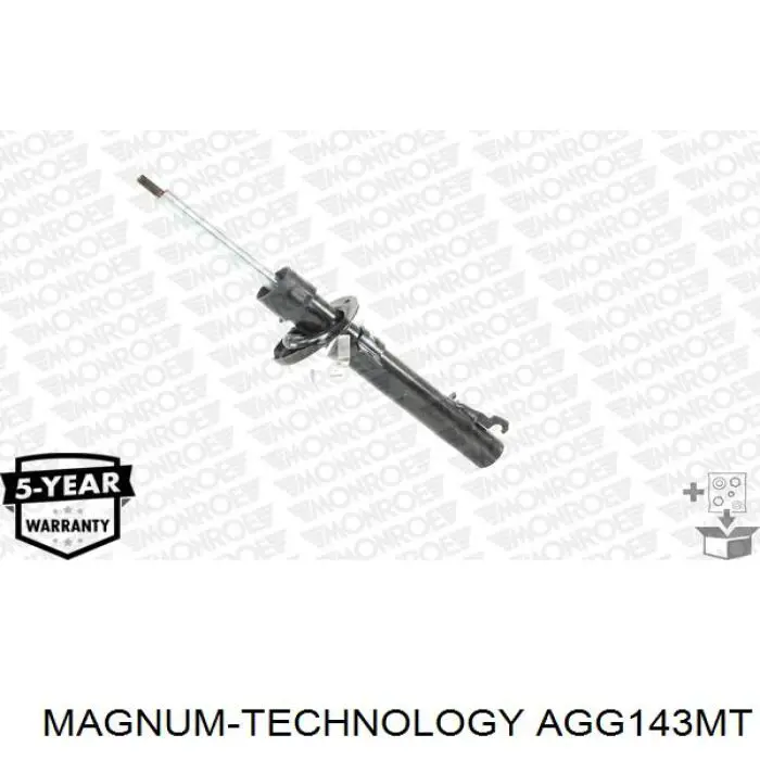 Comprar AGG143MT Magnum Technology Amortiguador delantero izquierdo