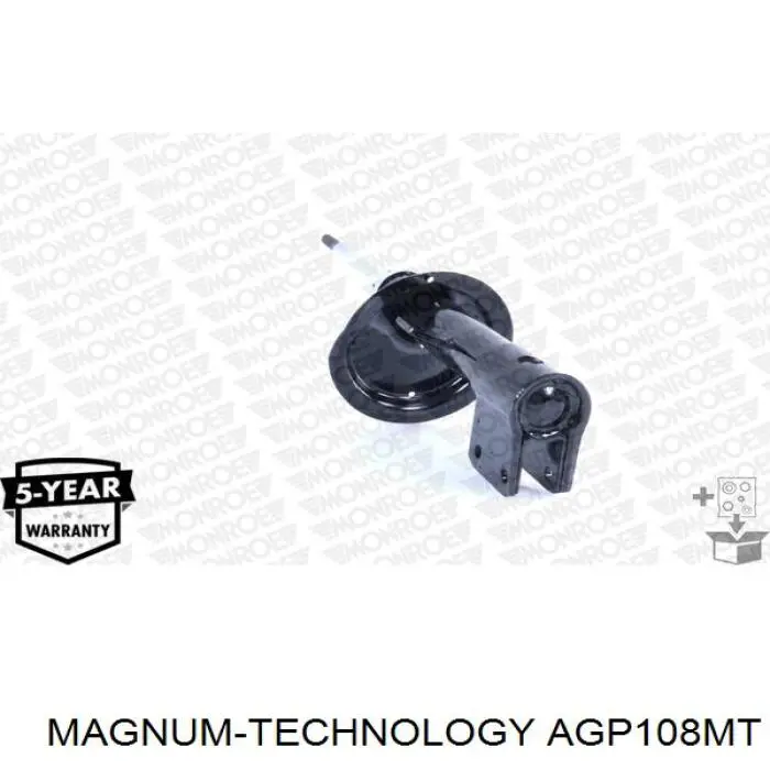 Amortiguador delantero izquierdo AGP108MT Magnum Technology