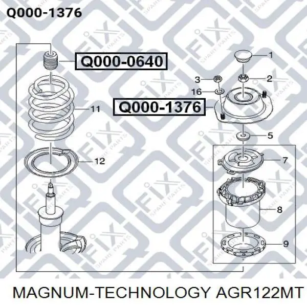 Amortiguador delantero Renault Espace 4 JK0