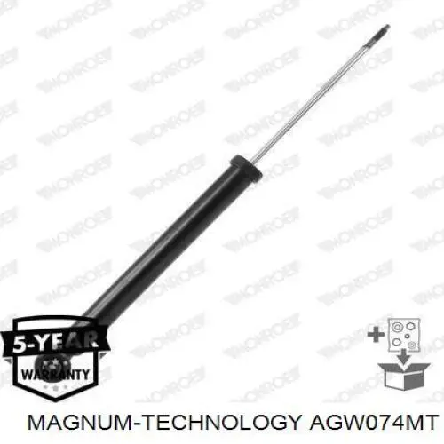 Amortiguador trasero AGW074MT Magnum Technology