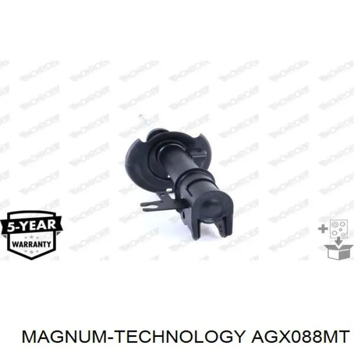 Amortiguador delantero derecho AGX088MT Magnum Technology