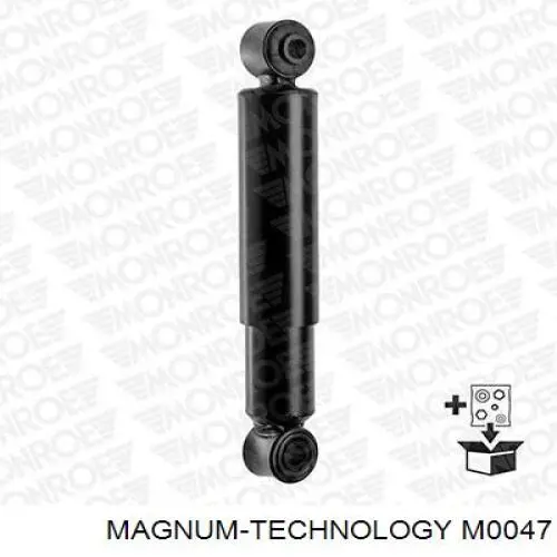 Amortiguador trasero Magnum Technology M0047 precio, desde 86,21 EUR