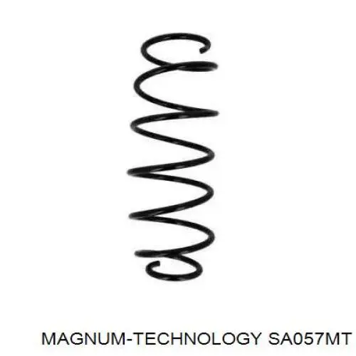 SA057MT Magnum Technology muelle de suspensión eje trasero