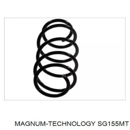 SG155MT Magnum Technology muelle de suspensión eje delantero