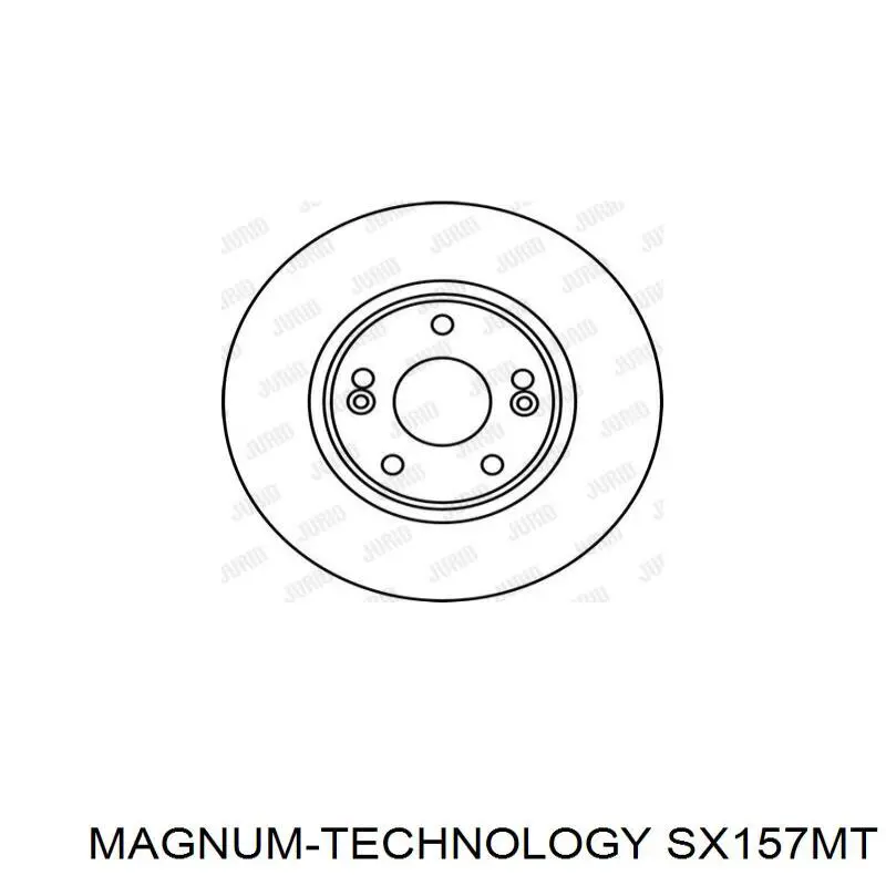 SX157MT Magnum Technology muelle de suspensión eje delantero