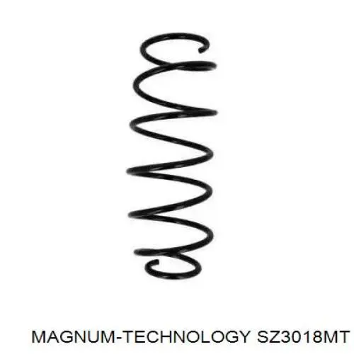 SZ3018MT Magnum Technology muelle de suspensión eje trasero