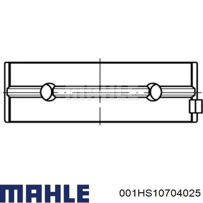 6010300130 Mercedes Juego de cojinetes de cigüeñal, cota de reparación (+0,25 mm)