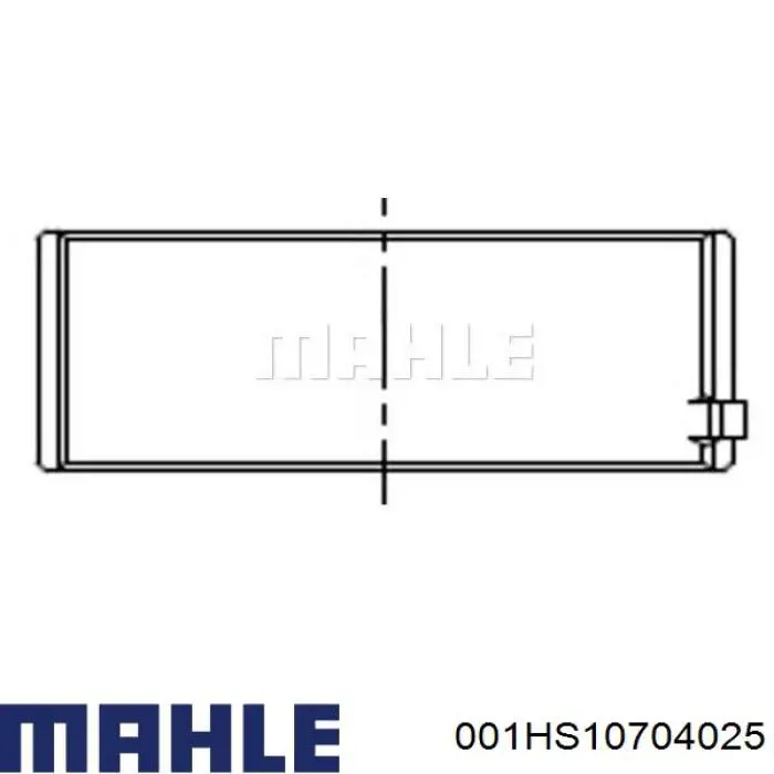 Juego de cojinetes de cigüeñal, cota de reparación (+0,25 mm) 6010300130 Mercedes