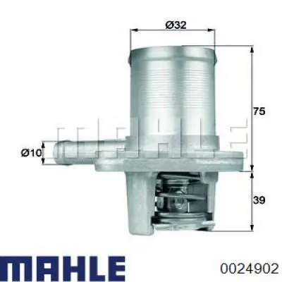 Pistón completo para 1 cilindro, segunda reparación (+0,50 mm) 0024902 Mahle Original
