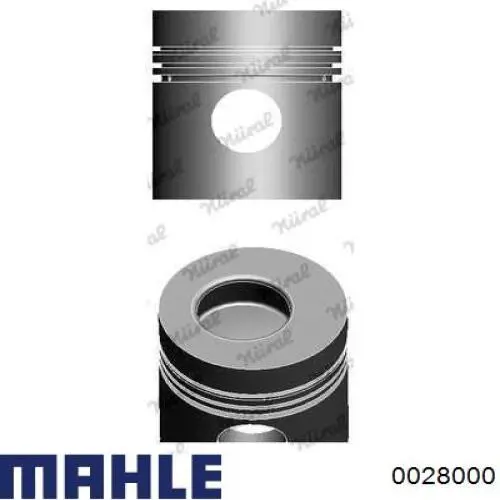 Pistón completo para 1 cilindro, STD Mahle Original 0028000 precio, desde 96,86 EUR