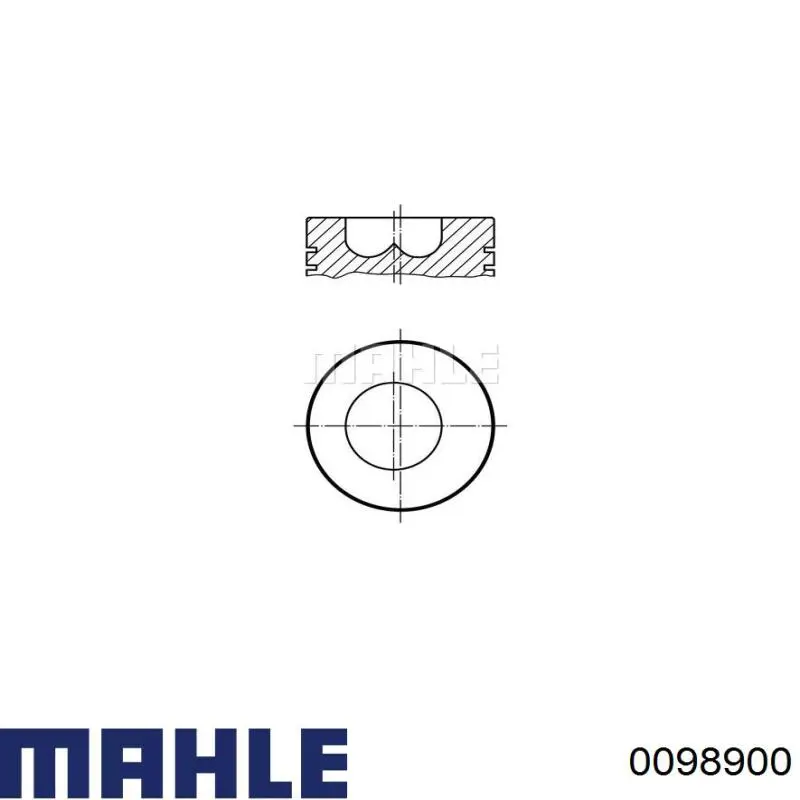 Comprar 0098900 Mahle Original Pistón