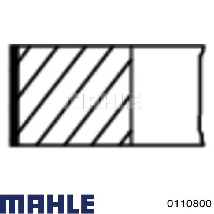 Pistón completo para 1 cilindro, STD Mahle Original 0110800 precio, desde 48,97 EUR