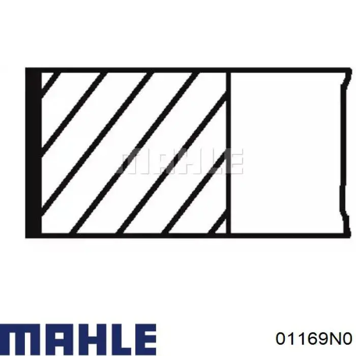 Comprar 01169N0 Mahle Original Aros de pistón para 1 cilindro, STD