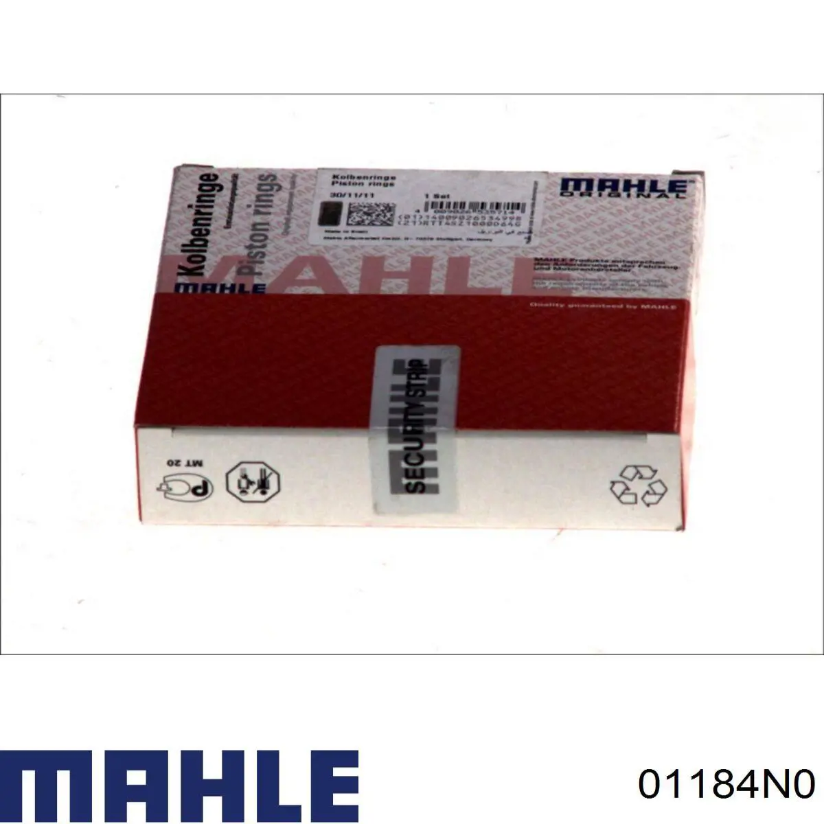 Comprar 01184N0 Mahle Original Aros de pistón para 1 cilindro, STD