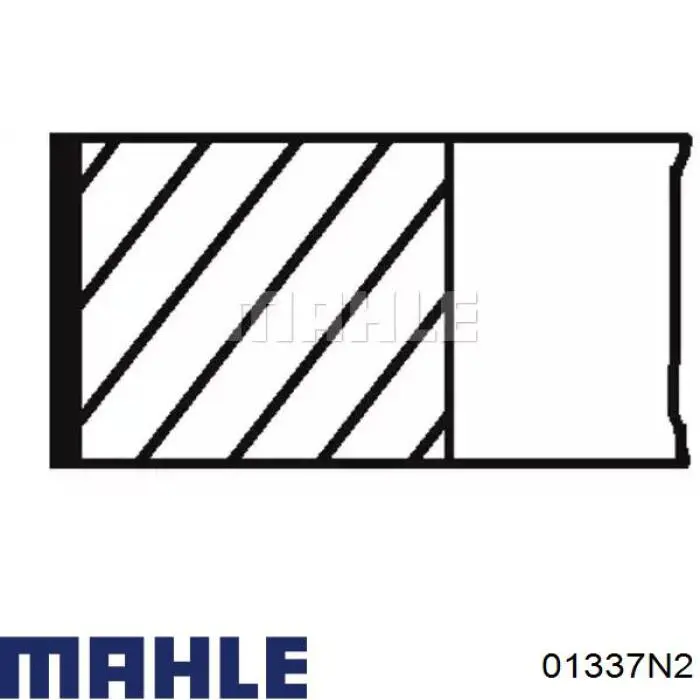 Comprar 01337N2 Mahle Original Juego de aros de pistón para 1 cilindro, sobremedida (+0,50 mm)