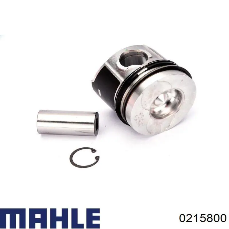 0215800 Mahle Original Pistón para cilindro
