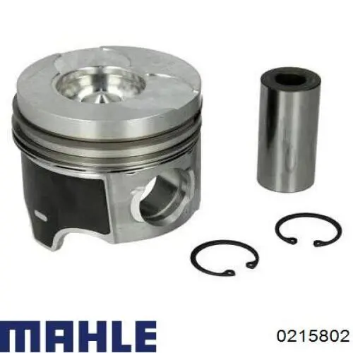 Pistón completo para 1 cilindro, segunda reparación (+0,50 mm) Mahle Original 0215802 precio, desde 90,46 EUR