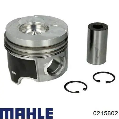 Comprar 0215802 Mahle Original Pistón completo para 1 cilindro, segunda reparación (+0,50 mm)