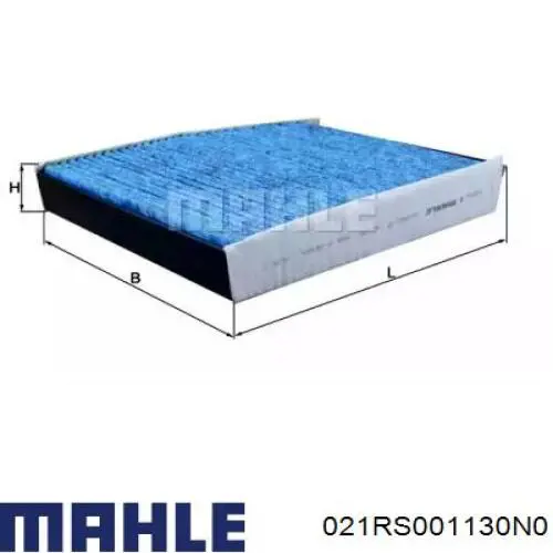 021RS001130N0 Mahle Original Juego de anillos de pistón para 1 cilindro, STD