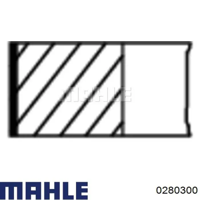 Pistón completo para 1 cilindro, STD Mahle Original 0280300 precio, desde 114,04 EUR