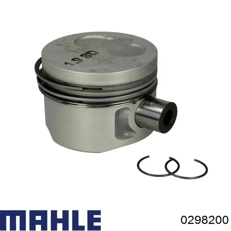 0298200 Mahle Original Pistón para cilindro