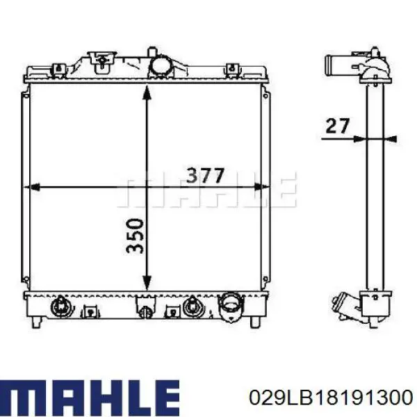 Comprar 029LB18191300 Mahle Original Buje del eje intermedio