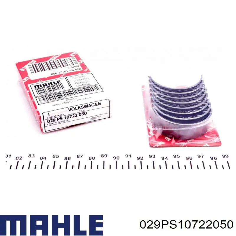 029PS10722050 Mahle Original juego de cojinetes de biela, cota de reparación +0,50 mm