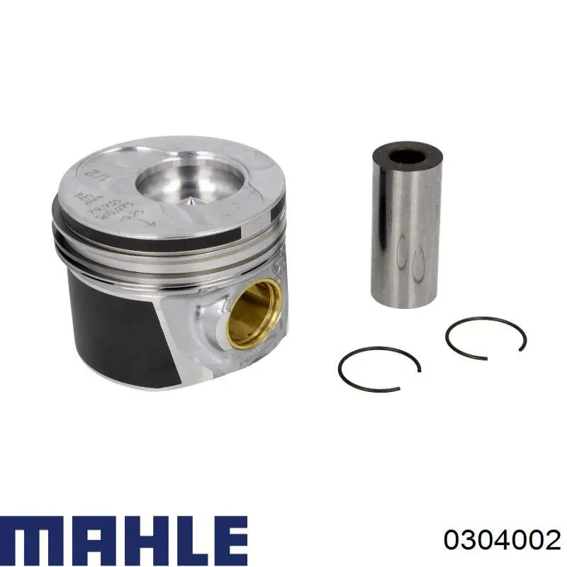 Pistón completo para 1 cilindro, segunda reparación (+0,50 mm) Mahle Original 0304002 precio, desde 123,50 EUR