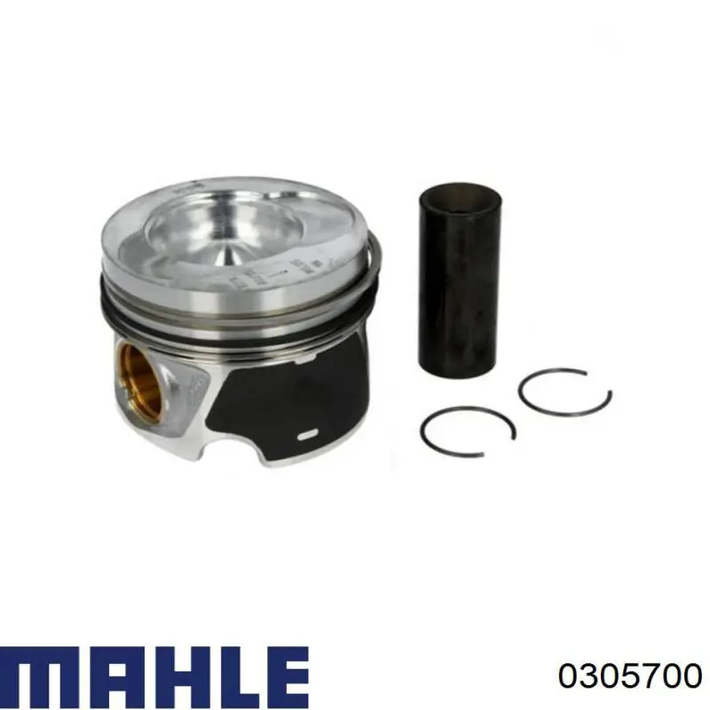 0305700 Mahle Original pistón completo para 1 cilindro, std