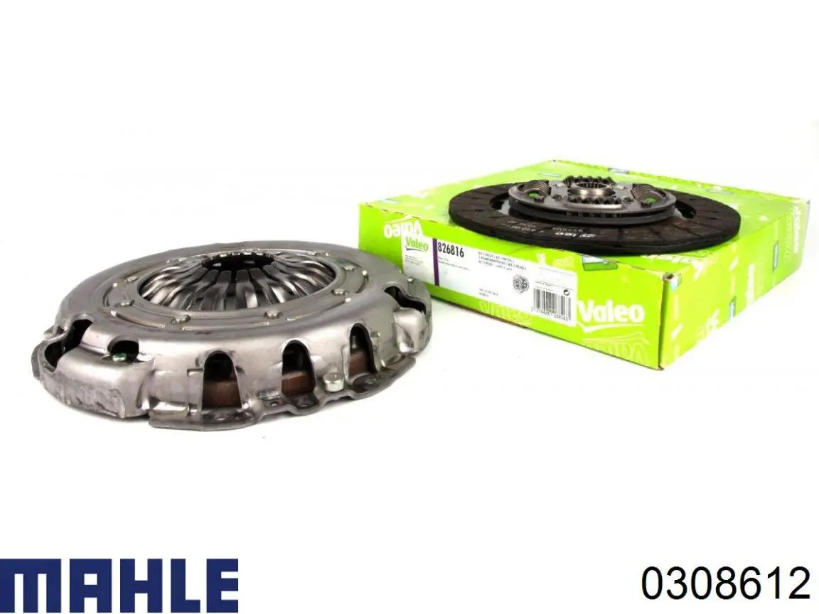 Pistón completo para 1 cilindro, segunda reparación (+0,50 mm) 308602 Mahle Original