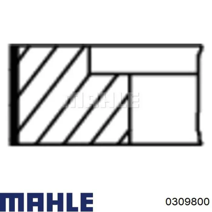 Comprar 0309800 Mahle Original Pistón