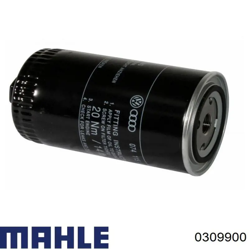 Pistón 0309900 Mahle Original