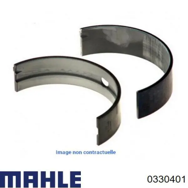 Comprar 0330401 Mahle Original Pistón completo para un cilindro, primera sobremedida (+0,25 mm)