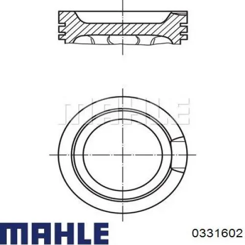 Pistón completo para 1 cilindro, segunda reparación (+0,50 mm) Mahle Original 0331602 precio, desde 110,59 EUR