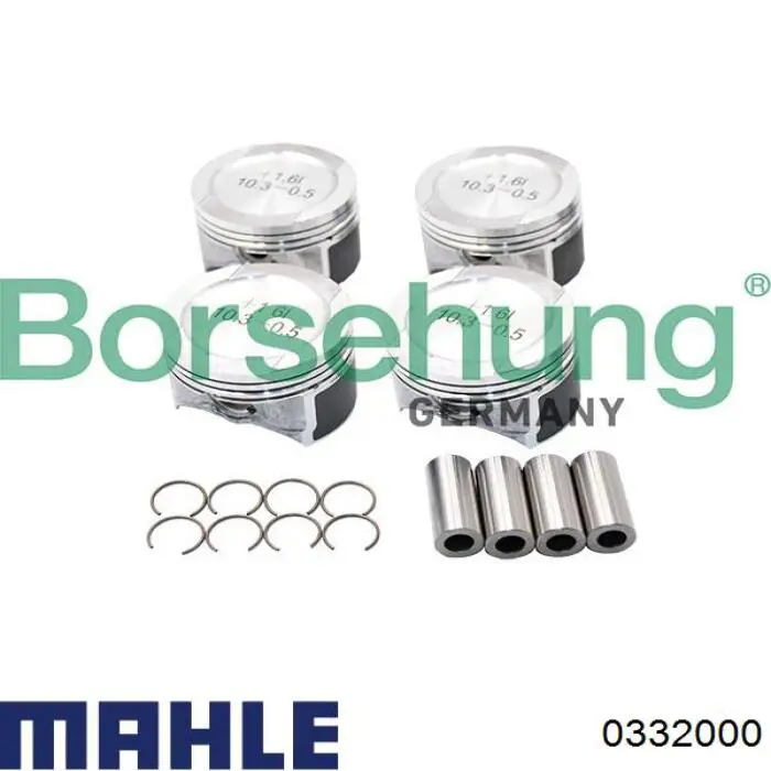 Comprar 0332000 Mahle Original Pistón