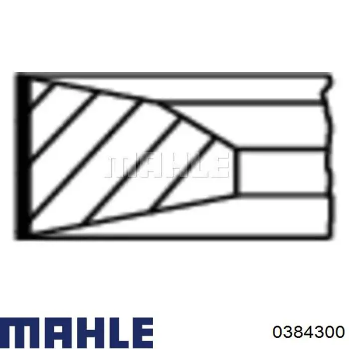 Comprar 0384300 Mahle Original Pistón