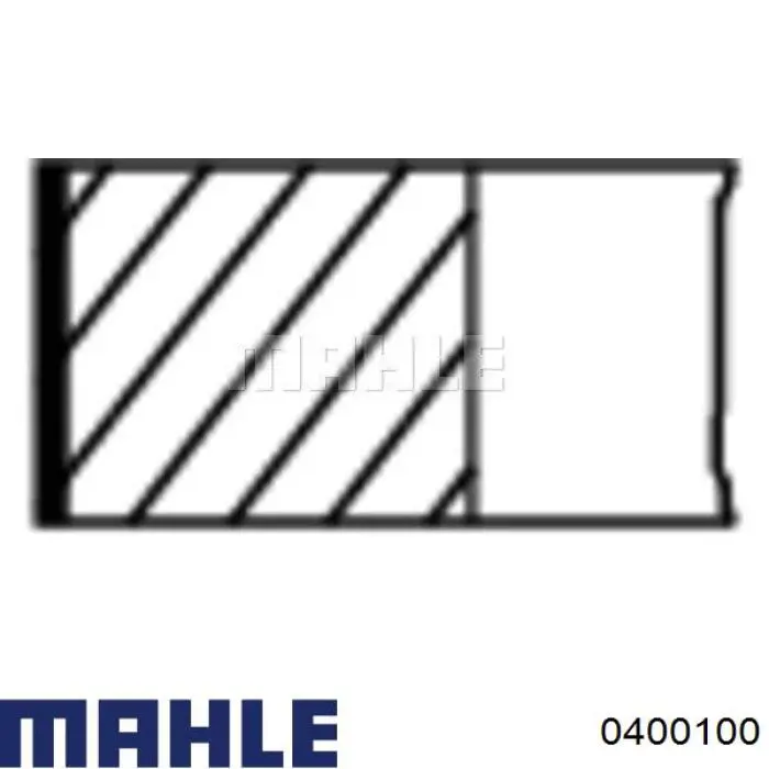 Pistón completo para 1 cilindro, STD Mahle Original 0400100 precio, desde 43,45 EUR